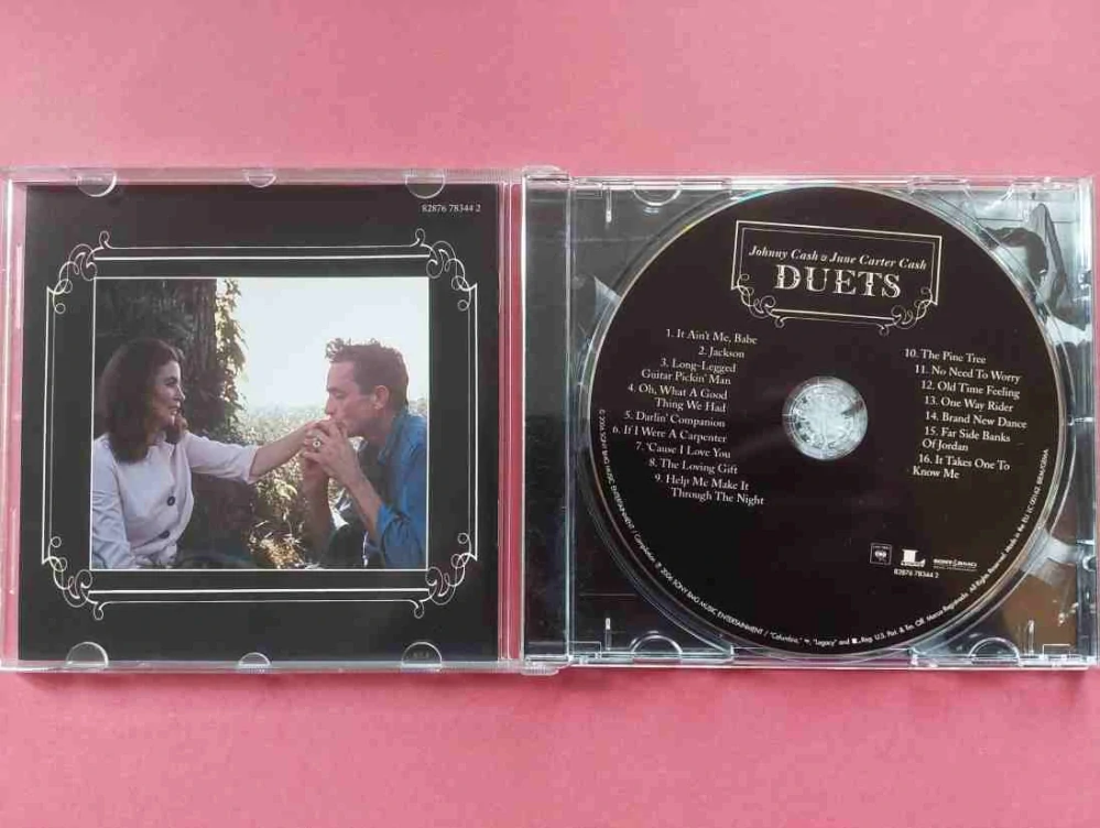 DVD Johnny Cash & Carter Cash - Duets