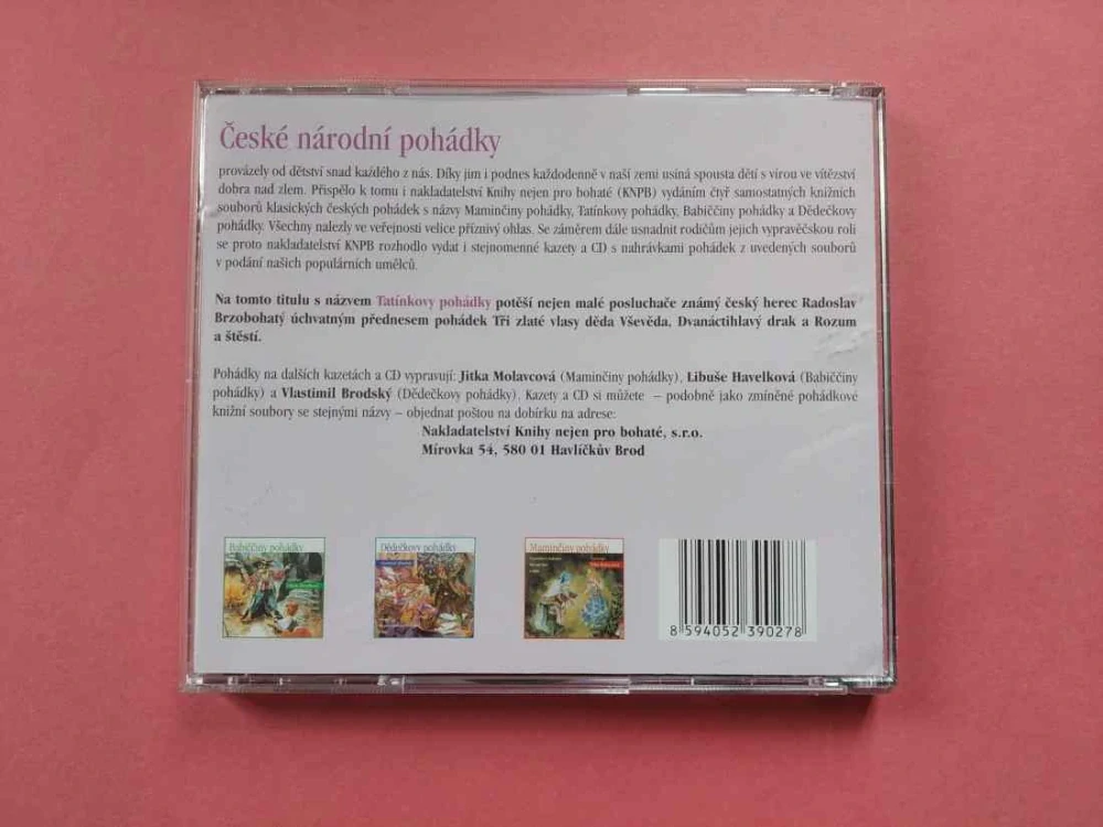CD Tatínkovy pohádky