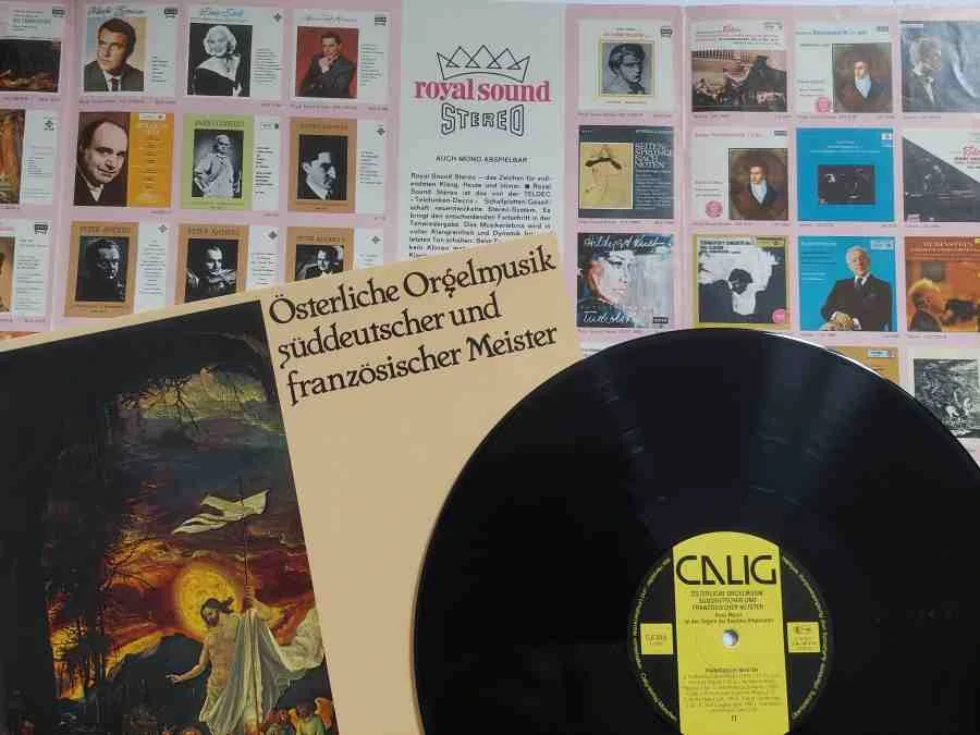 LP Österliche Orgelmusik Süddeutscher Und Französischer Meister - Hans Maier