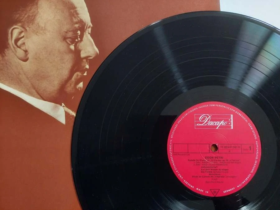 LP Egon Petri spielt Beethoven, Liszt, Busoni