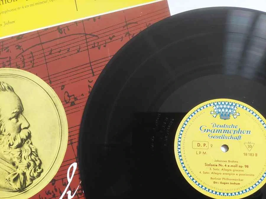 LP Johannes Brahms - Sinfonie Nr. 4 e-moll op. 98 Eugen Jochum