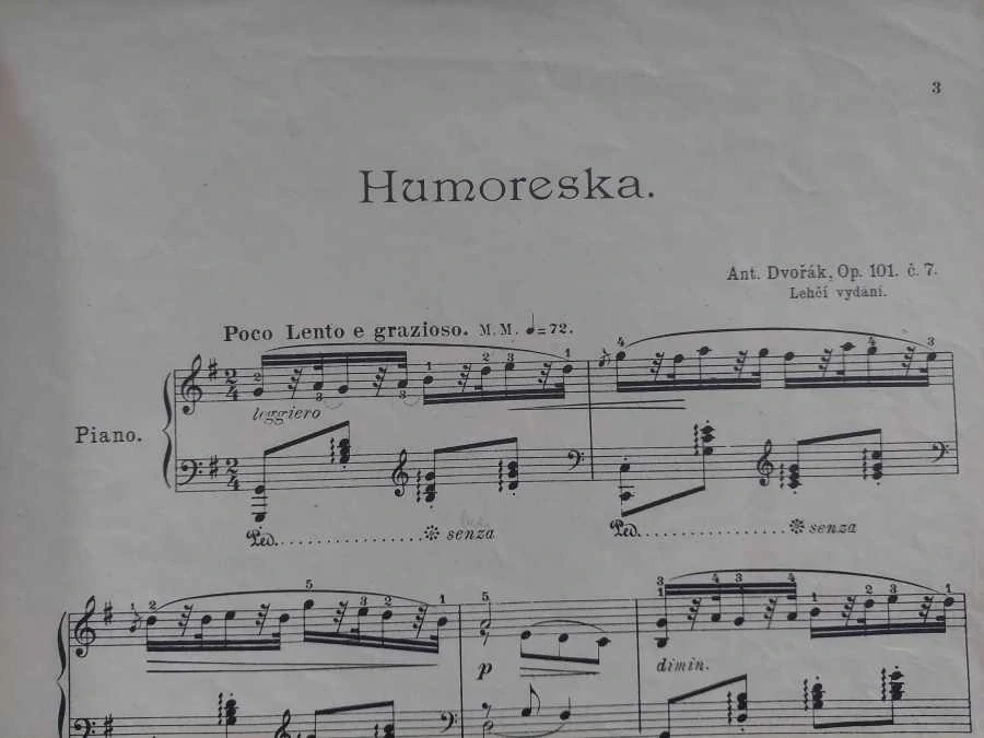 Antonín Dvořák - Humoreska op. 101 č.7