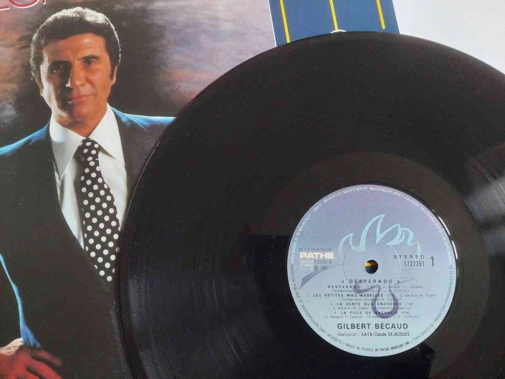 LP Gilbert Becaud - Desperado Olympia 83