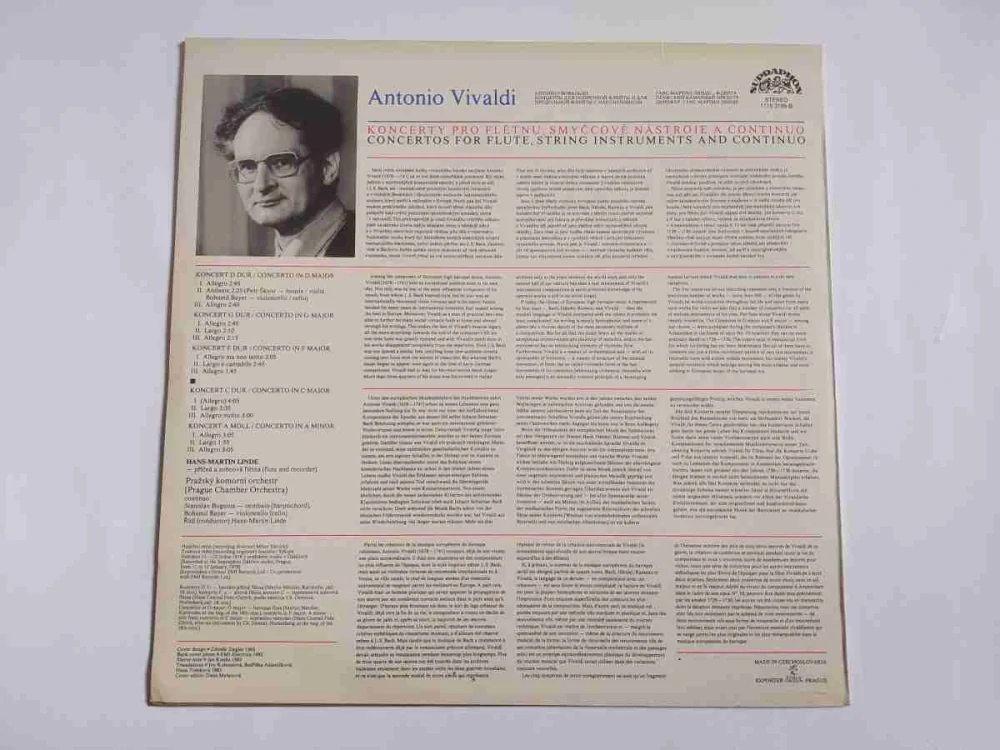 LP Vivaldi - Flute & Recorder Concertos