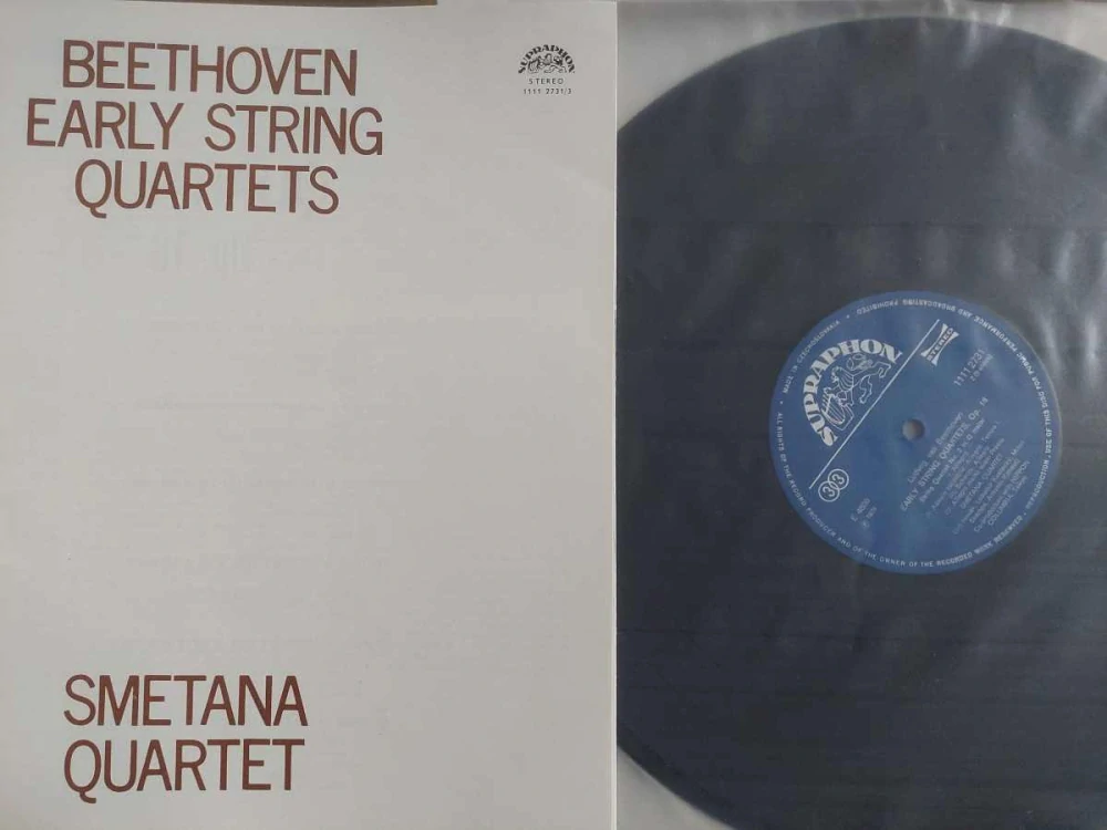 3LP Beethoven Early String Quartets - Smetana Quartet