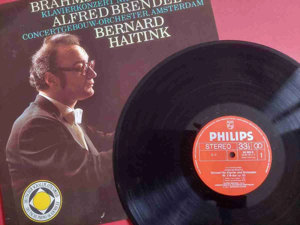 LP Brahms Klavierkonzert nr. 2 Alfred Brendel