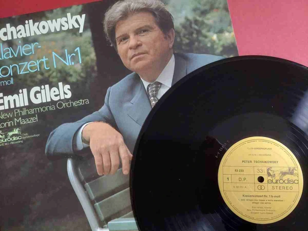 LP Tschaikowsky - Klavierkonzert nr.1 Emil Gilels