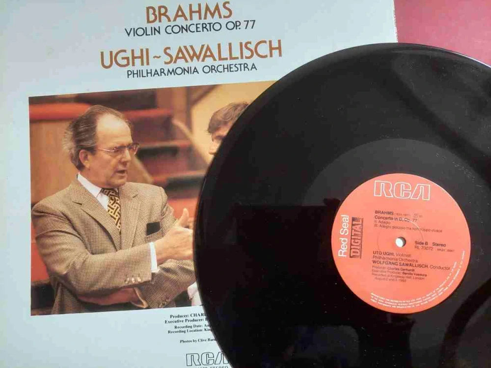 LP Brahms - Violin Concerto op.77 - Ughi Sawallisch