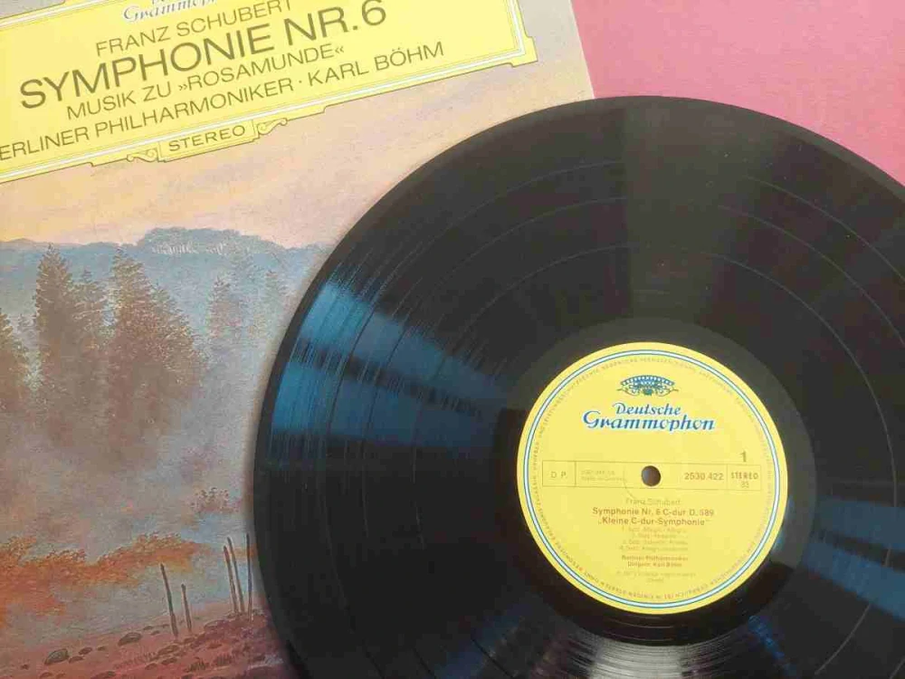 LP Franz Schubert - Symphonie nr. 6 Berliner Philharmoniker Karl Böhm