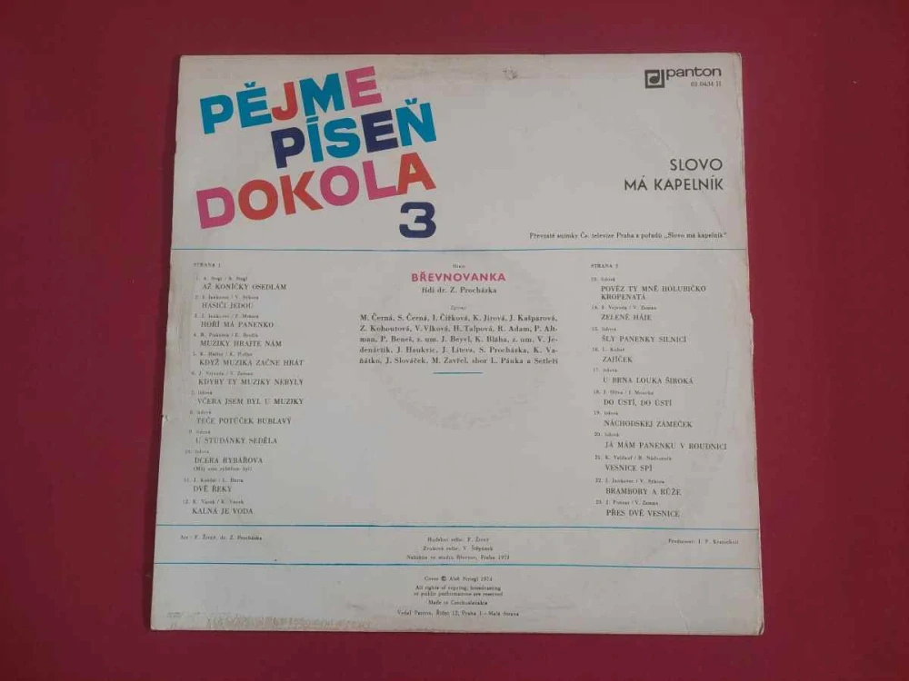 LP Pějme píseň dokola 3