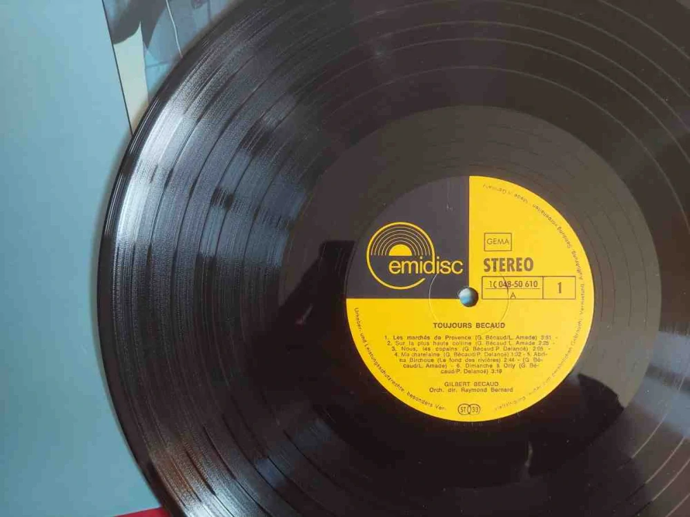LP Gilbert Becaud - Toujours Becaud