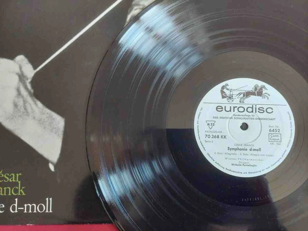 LP César Franck - Symfonie d moll Wilhelm Furtwängler