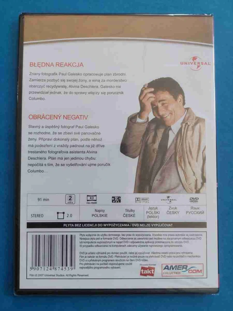 DVD Columbo 26 - Obrácený negativ