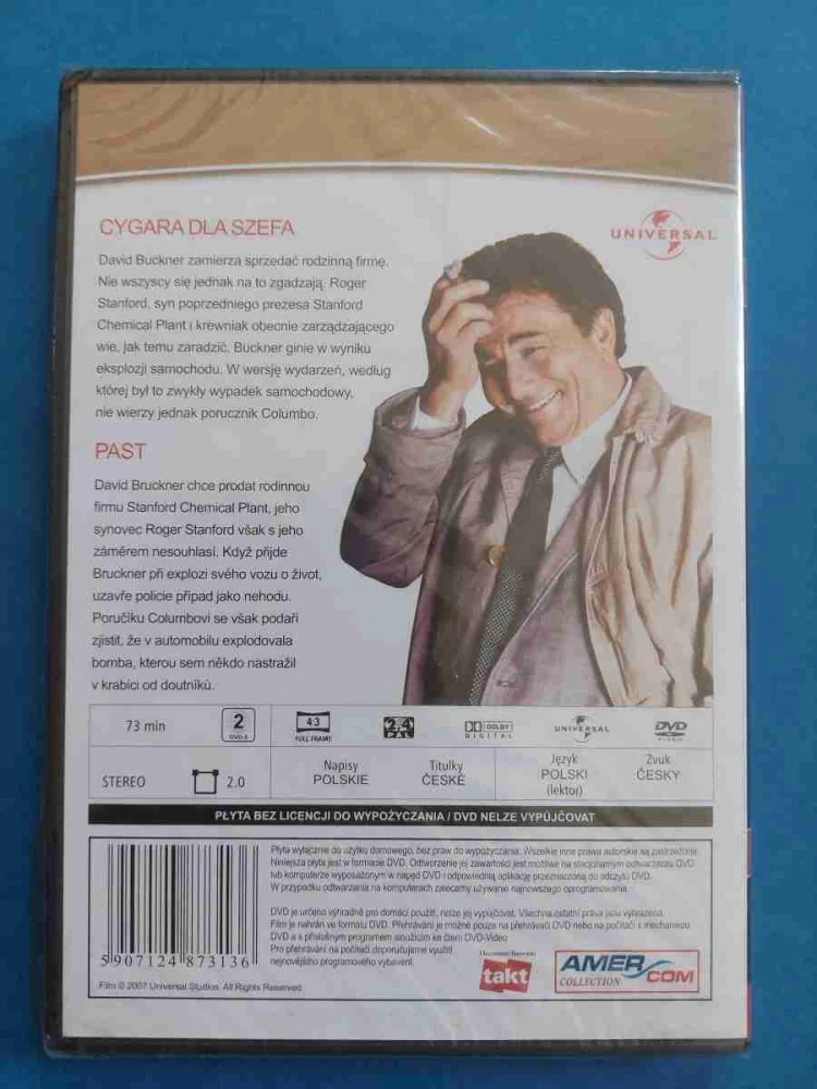 DVD Columbo 6 - Past