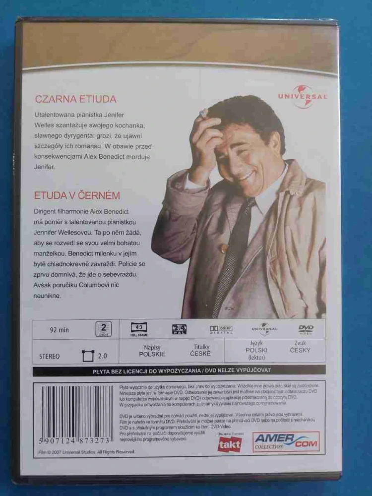 DVD Columbo 9 - Etuda v černém