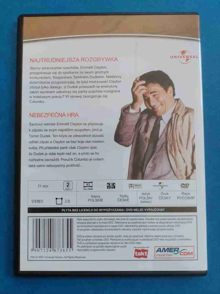 DVD Columbo 15 - Nebezpečná hra