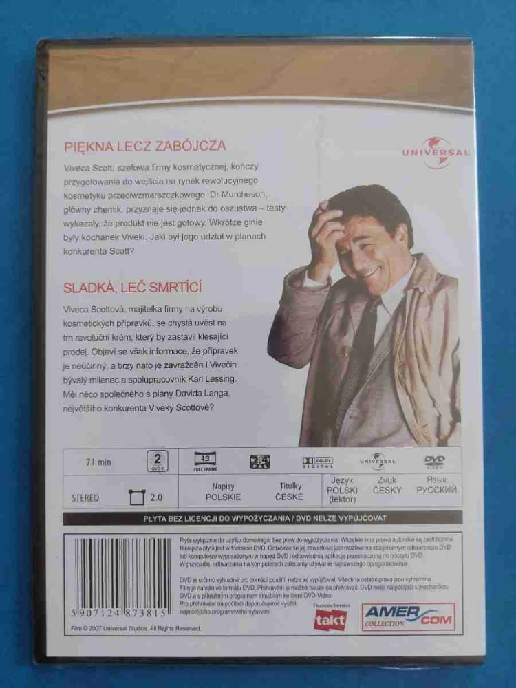 DVD Columbo 17 - Sladká, leč smrtící