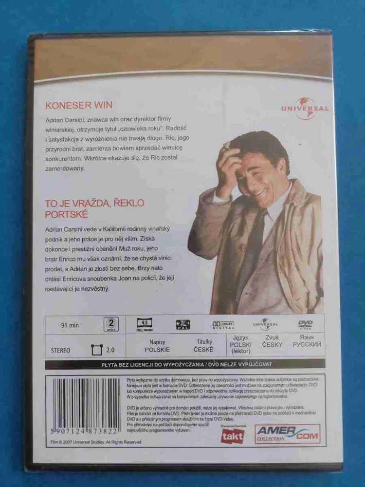 DVD Columbo 18 - To je vražda, řeklo portské