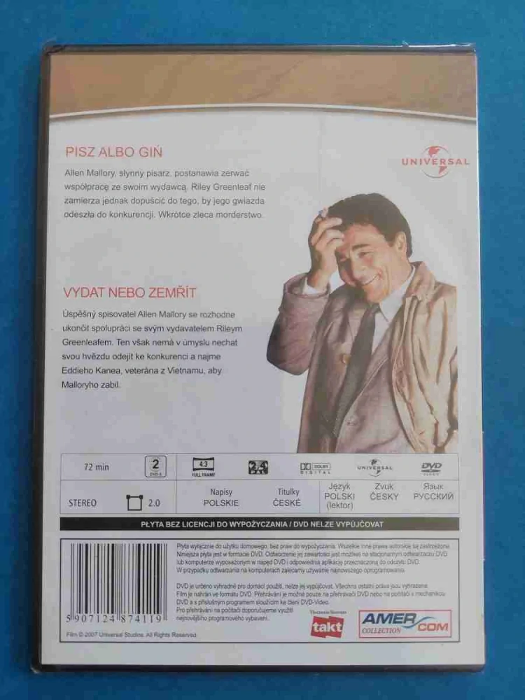 DVD Columbo 21 - Vydat nebo zemřít