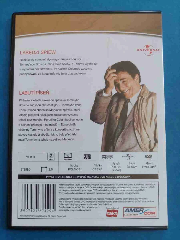 DVD Columbo 24 - Labutí píseň