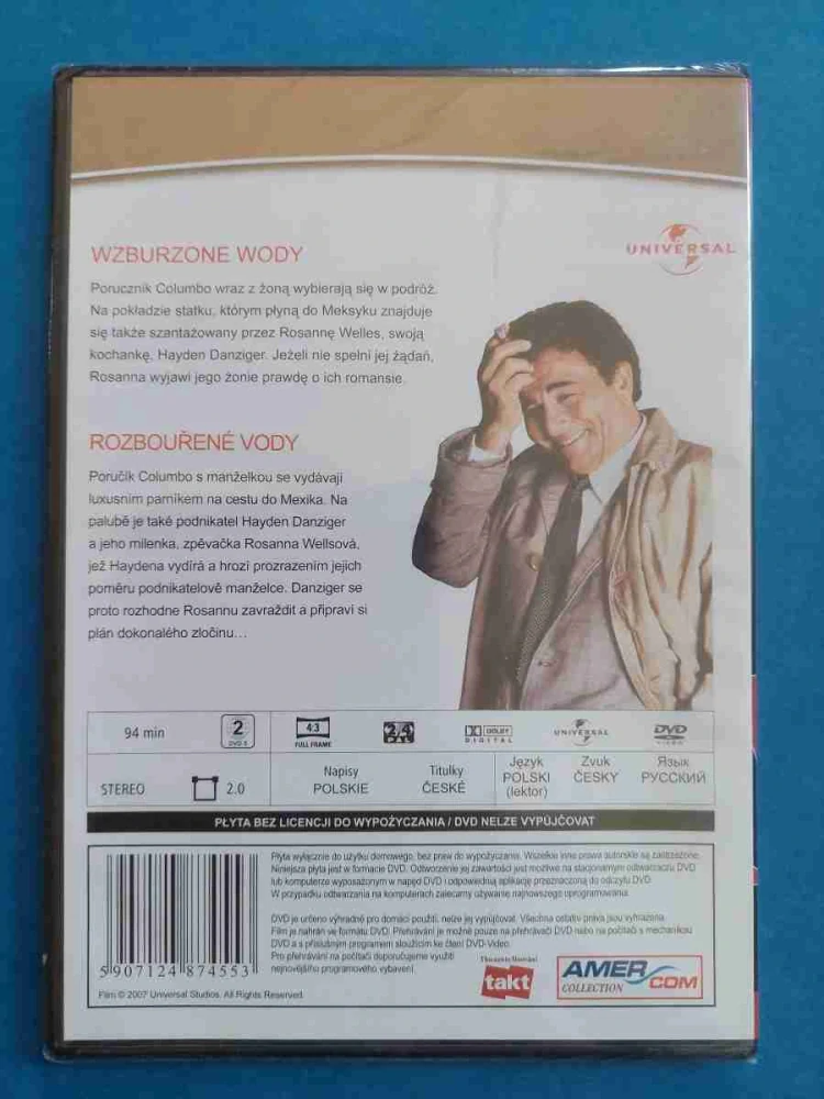 DVD Columbo 28 - Rozbouřené vody