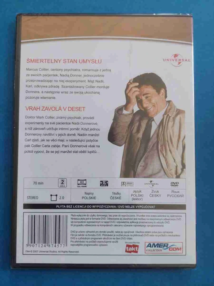 DVD Columbo 30 - Vrah zavolá v deset