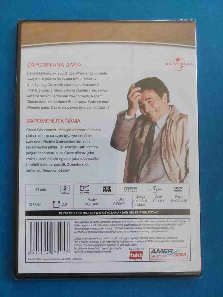 DVD Columbo 31 - Zapomenutá dáma