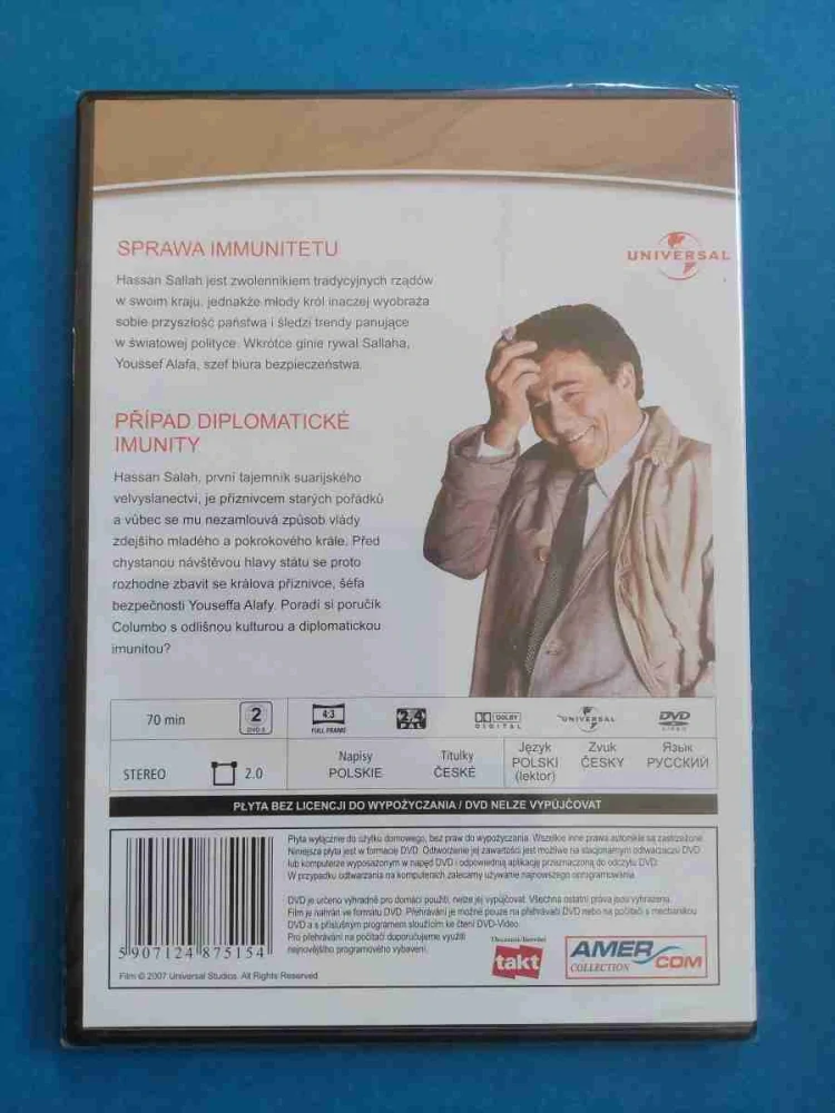 DVD Columbo 32 - Případ diplomatické imunity