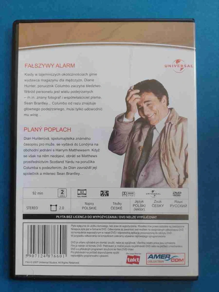DVD Columbo 50 - Planý poplach
