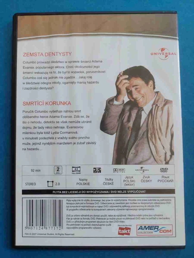 DVD Columbo 53 - Smrtící korunka