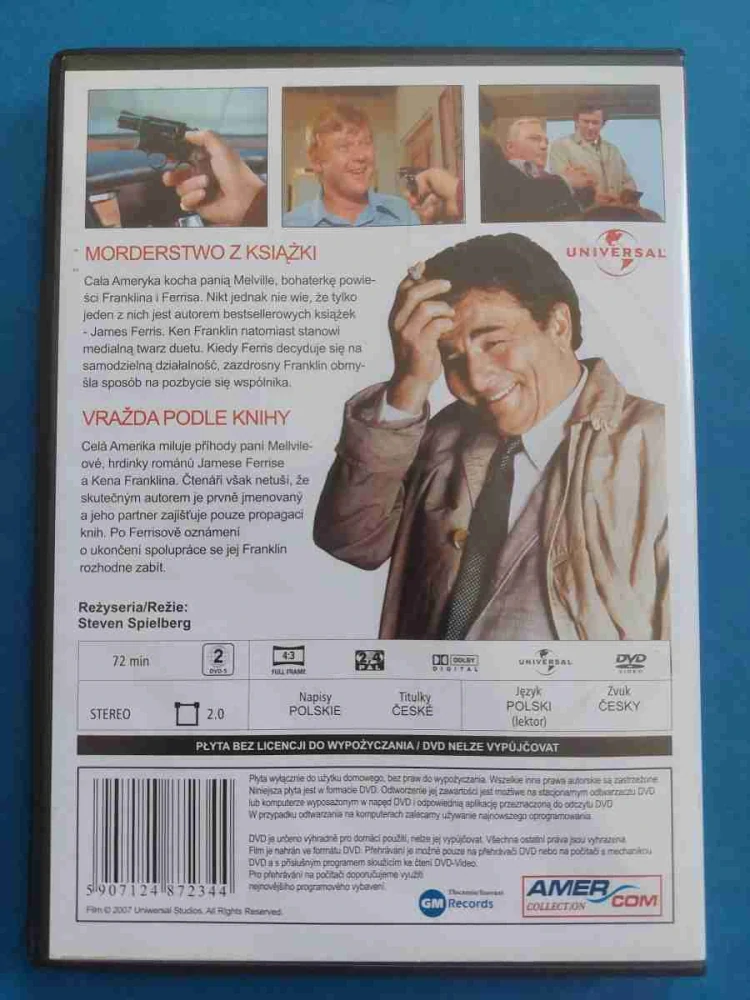 DVD Columbo 1 - Vražda podle knihy