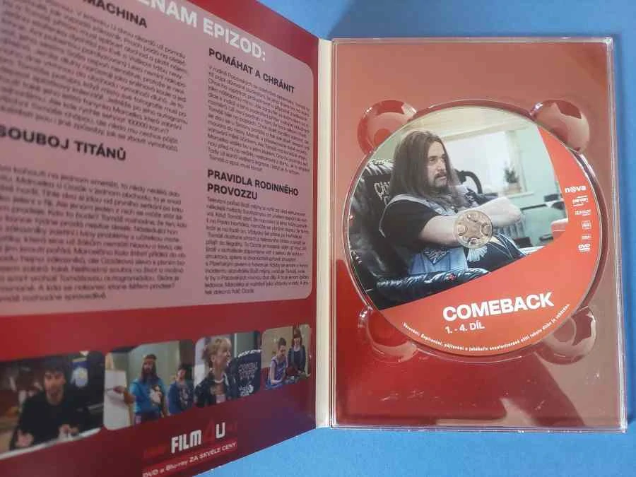 DVD Comeback 1. - 4. díl 