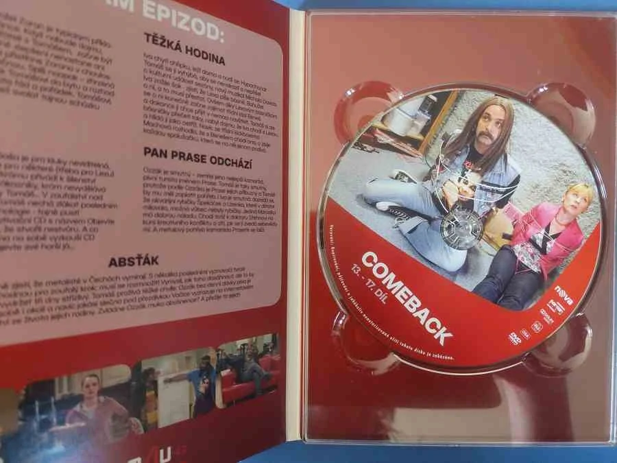 DVD Comeback 13. - 17. díl 