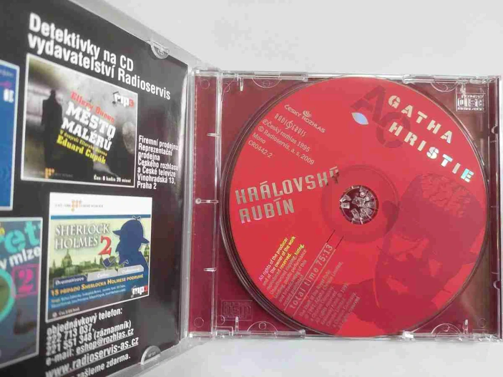 CD Agatha Christie - Královský rubín