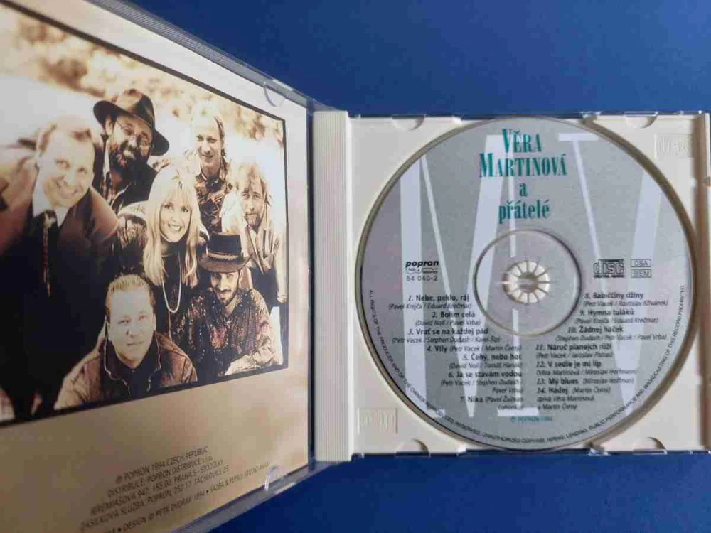 CD Věra Martinová a přátelé