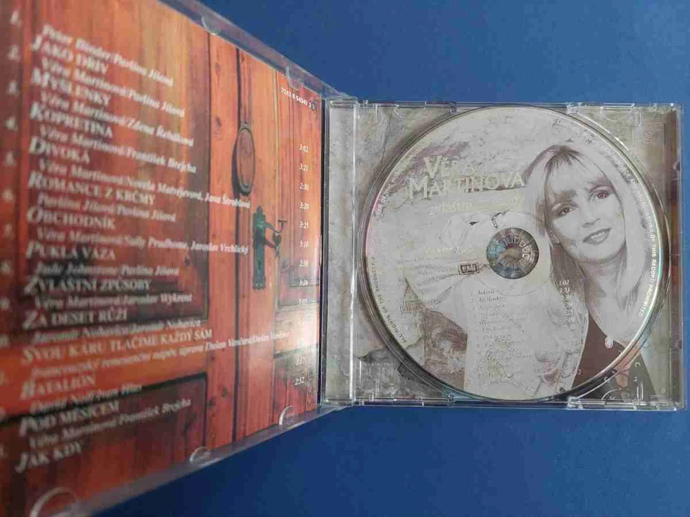 CD Věra Martinová - Zvláštní způsoby