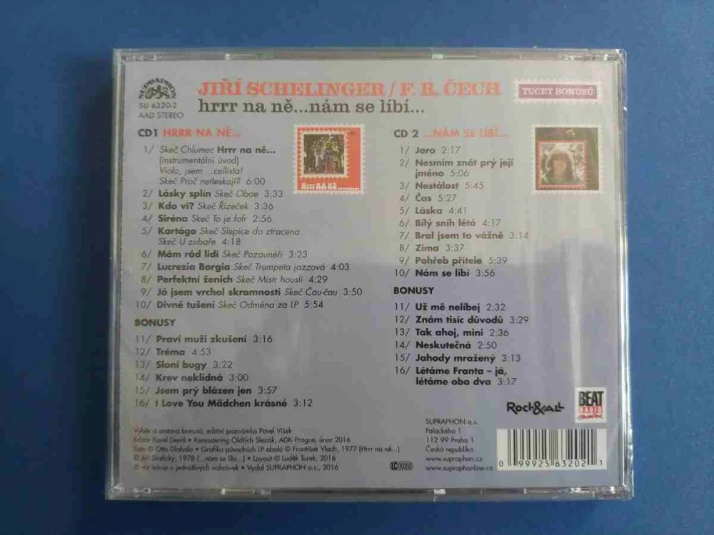 CD Jiří Schelinger - hrrr na ně...nám se líbí...