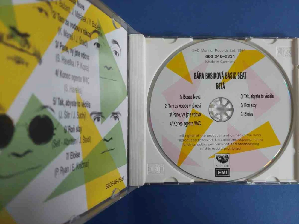 CD Bára Basiková Basic Beat - 60tá