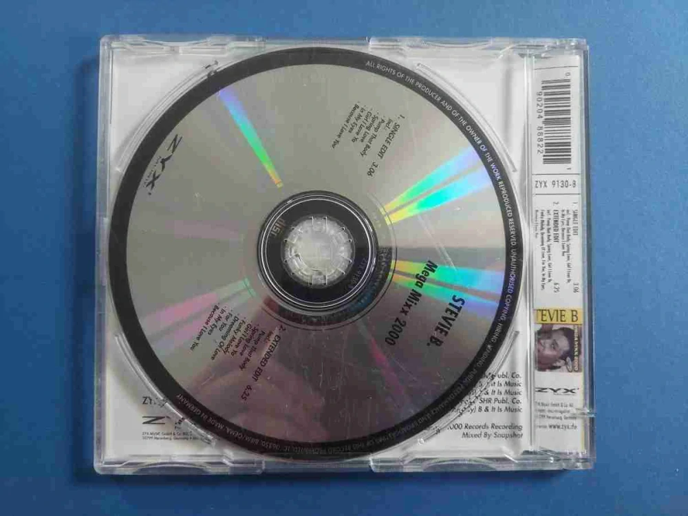 CD Single Stevie B - Mega mixx 2000