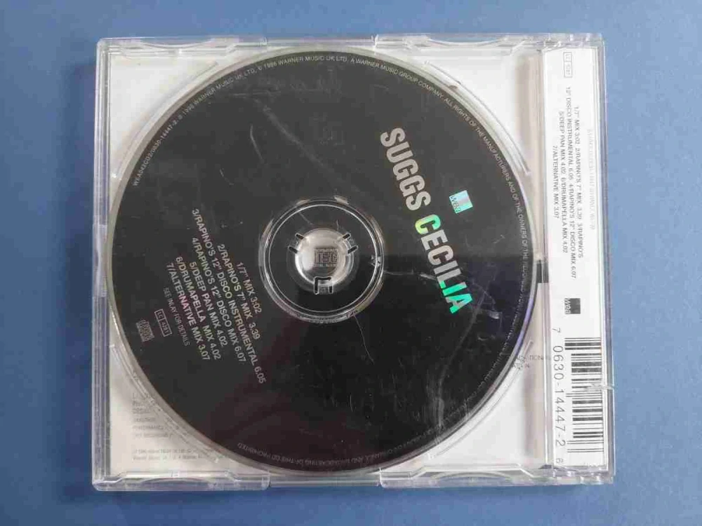 CD Maxi Single Suggs Cecilia