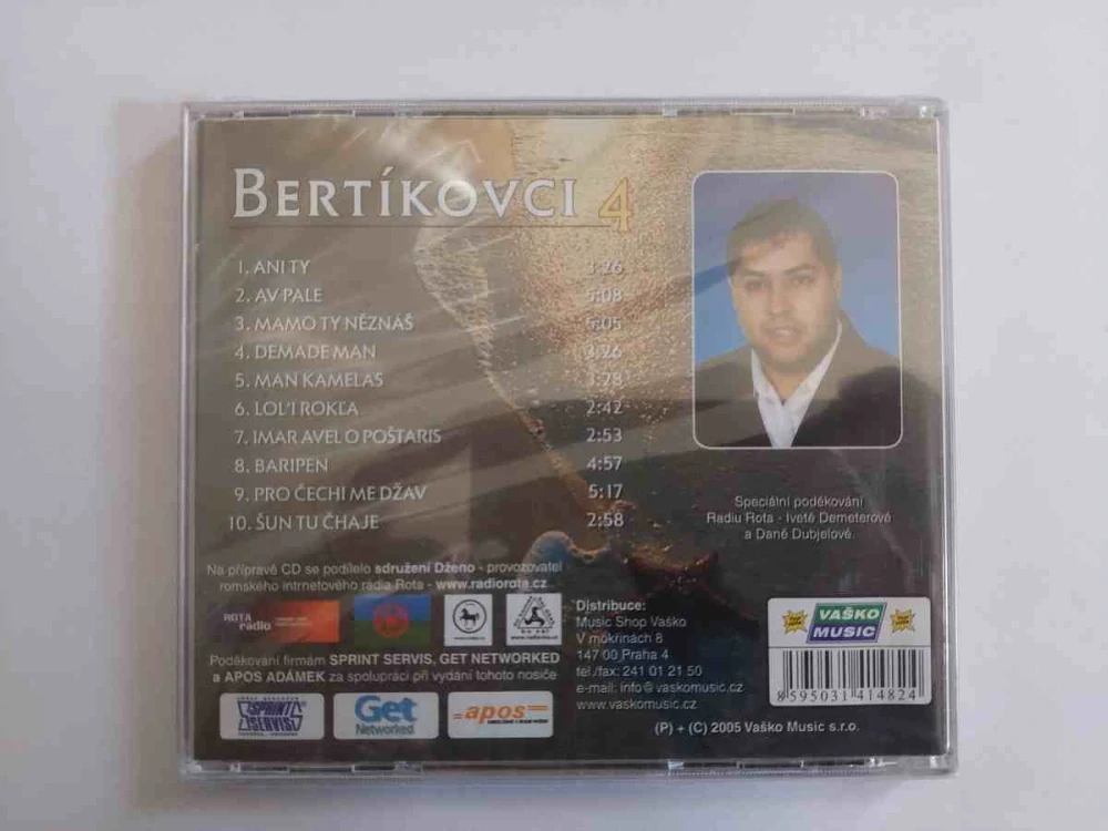 CD Bertíkovci 4 Gypsy Music