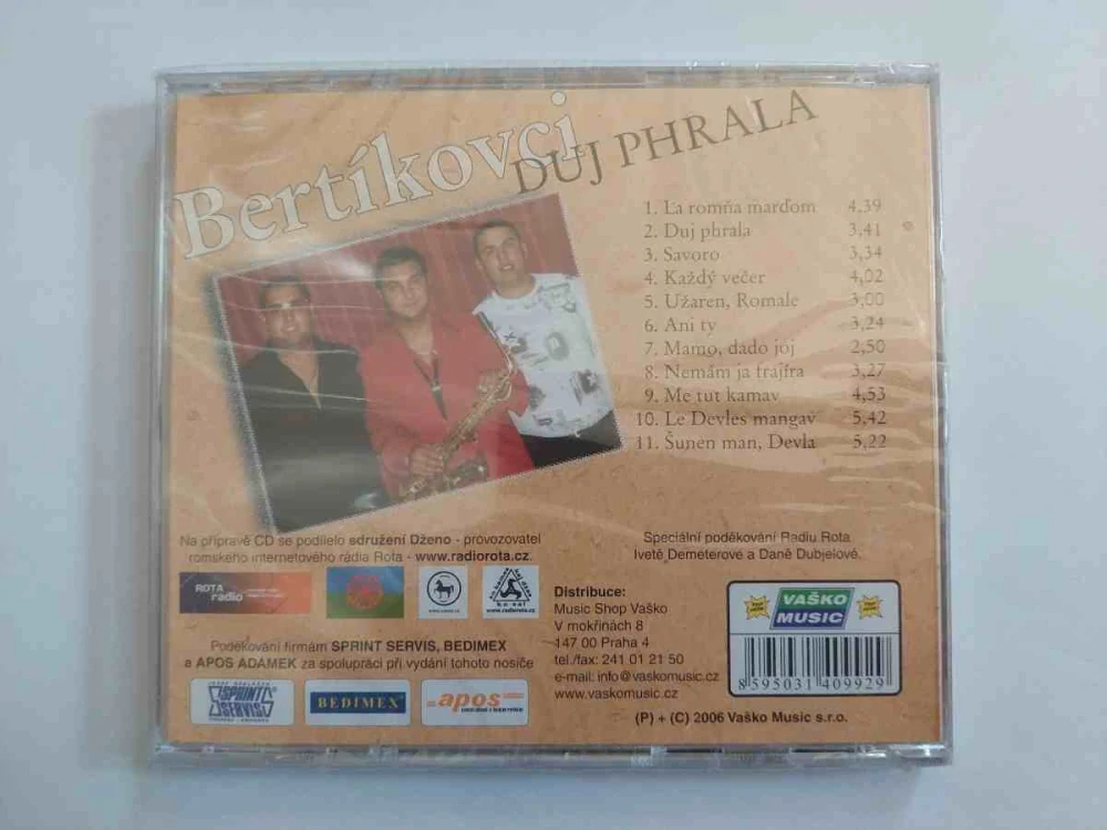 CD Bertíkovci 5 Duj Phrala 