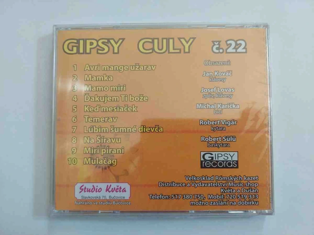 CD Gipsy Culy č. 22 Třebišov