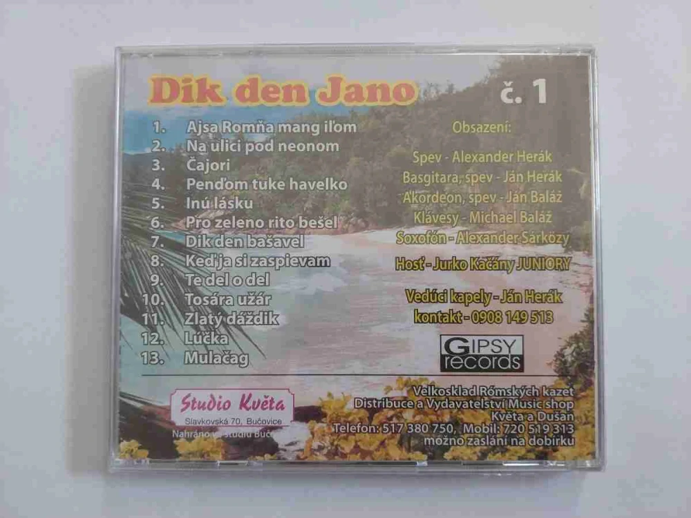 CD Dik den Jano Nové Mesto nad Váhom Gipsy music