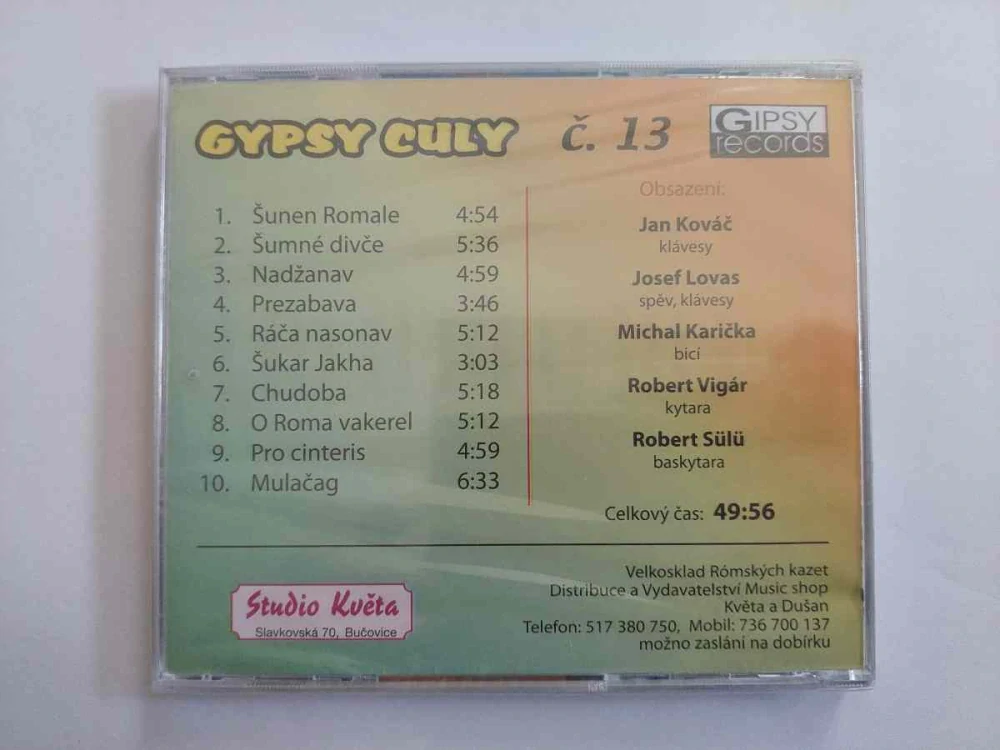 CD Gipsy Culy č. 13 Třebišov