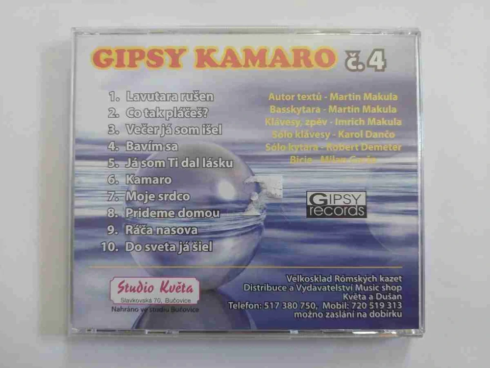 CD Gipsy Kamaro č. 4 