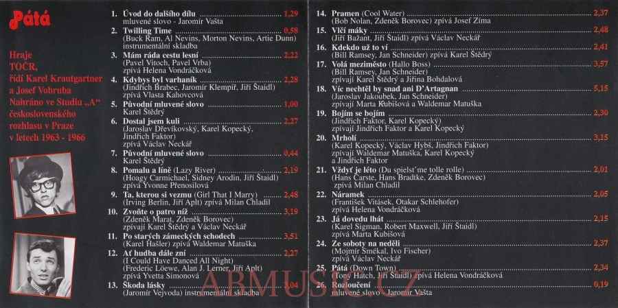 CD PÁTÁ Neckář , Gott , Matuška a další