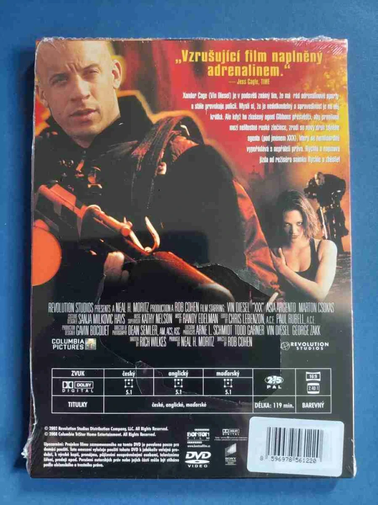 DVD xXx Nový druh tajného agenta