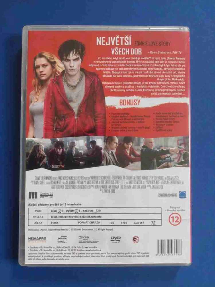 DVD Mrtví a neklidní