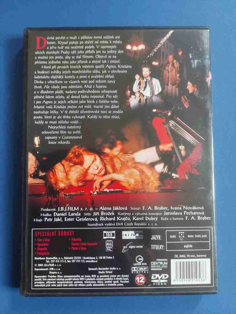 DVD Krysař 2003 Původní vydání !!!